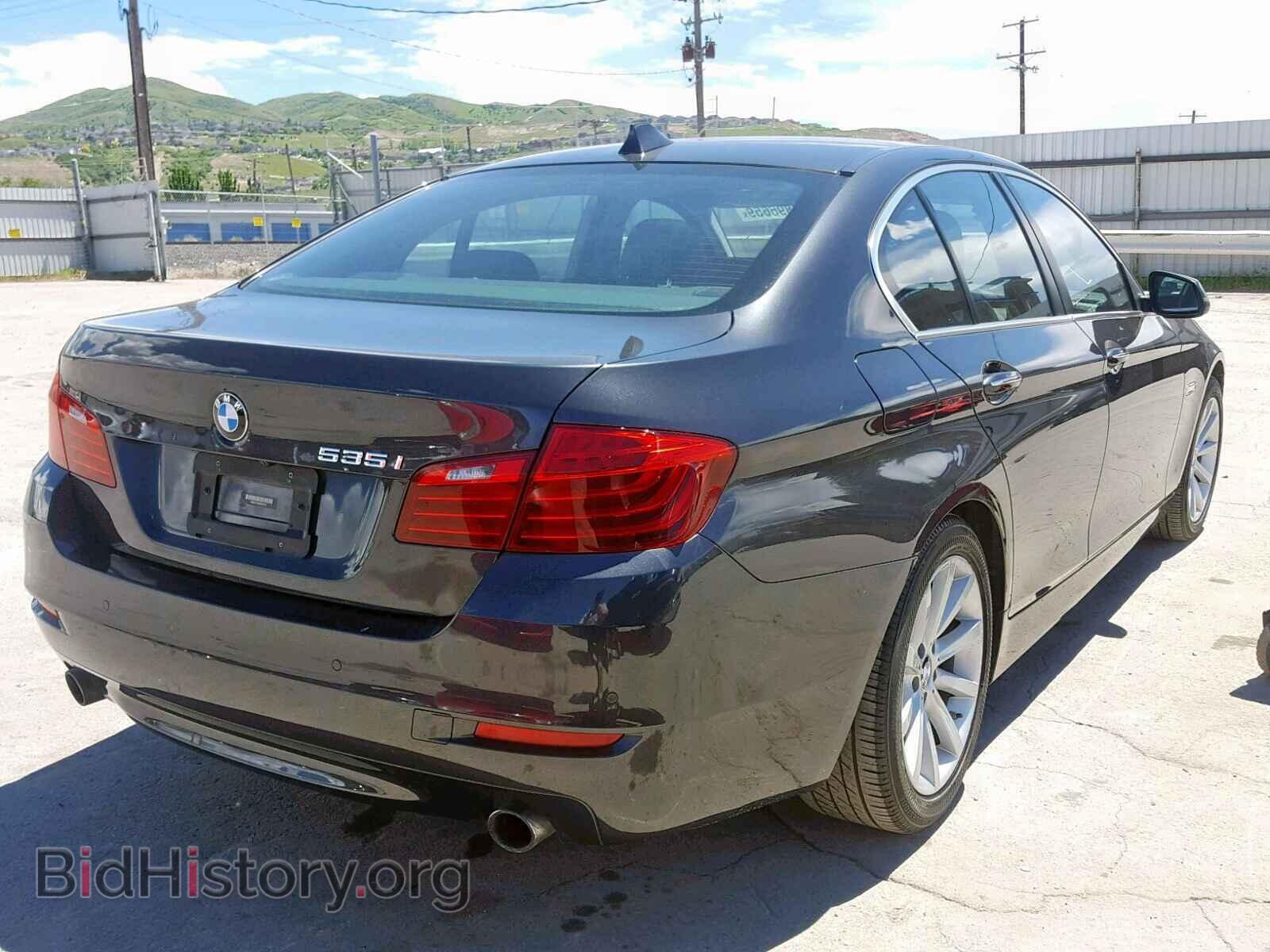 2014 BMW 535 I - VIN: WBA5B1C5XED483765 - Фото 4
