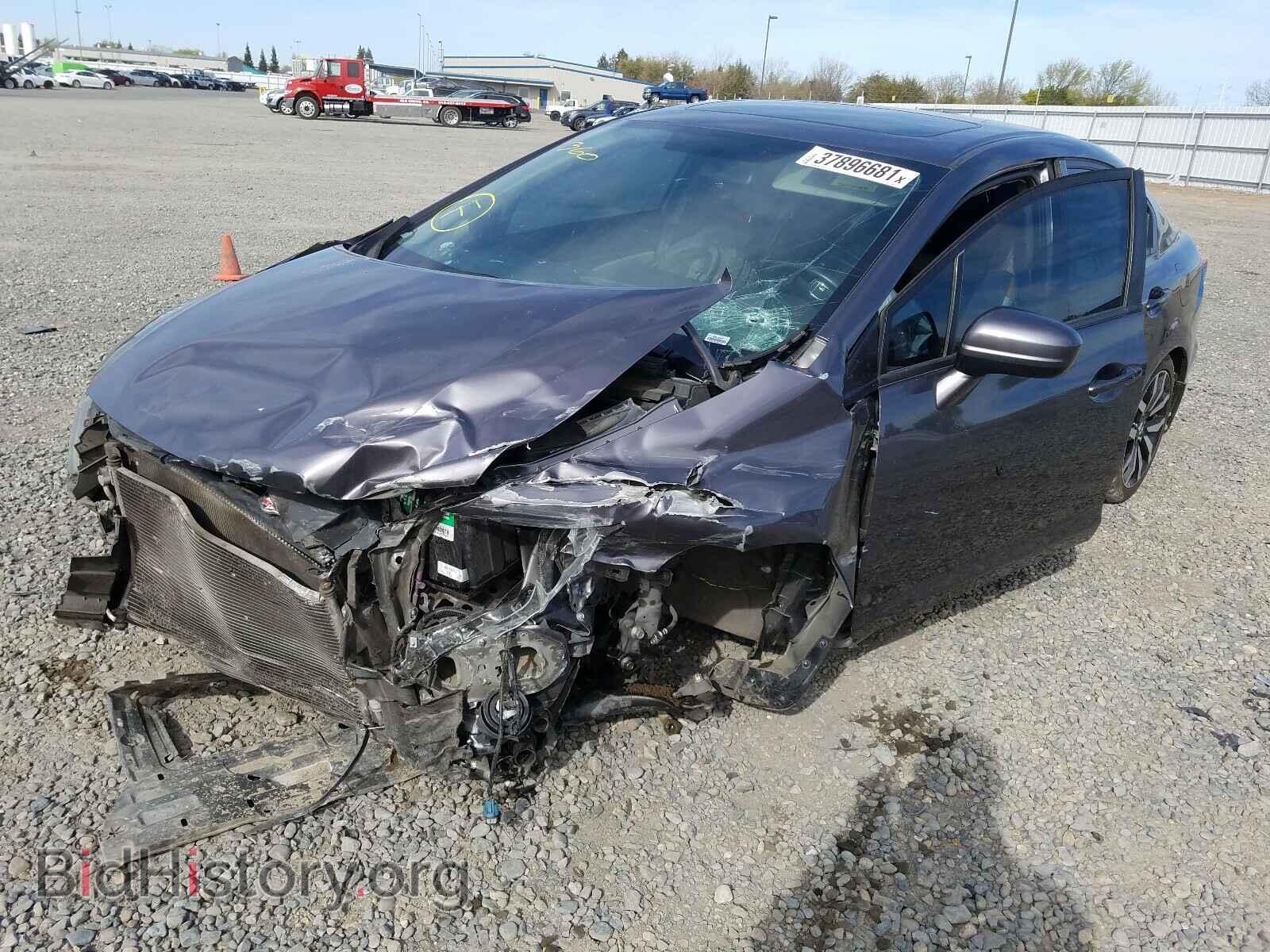 2015 HONDA CIVIC - VIN: 19XFB2F95FE240098 - Фото 2