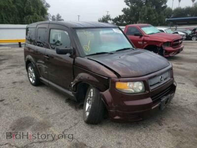 2007 Honda ELEMENT ELEMENT SC, burgundy — VIN 5J6YH18957L009462, Copart
