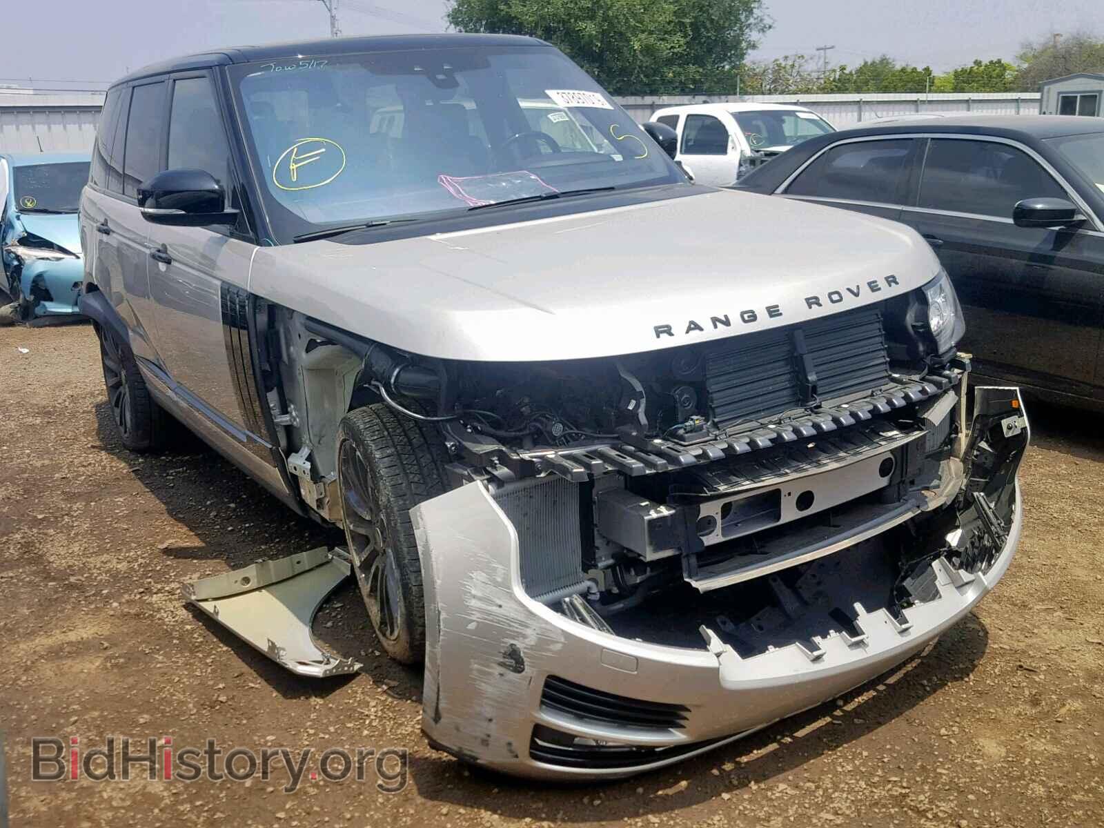 Photo SALGS2FE0HA353571 - LAND ROVER RANGE ROVE 2017