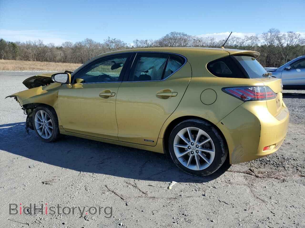 2012 LEXUS CT 200 - VIN: JTHKD5BH3C2064103 - Фото 2
