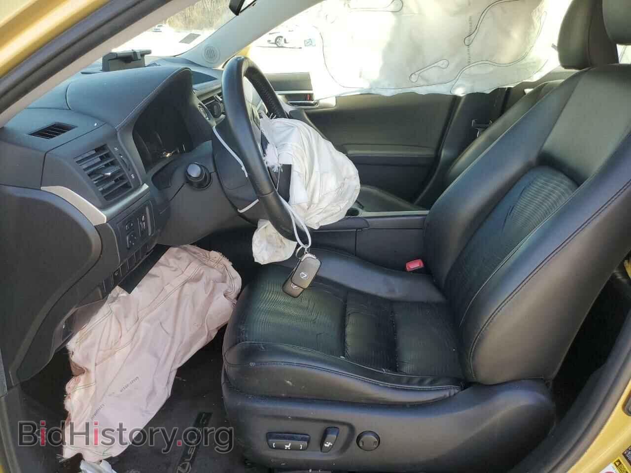 2012 LEXUS CT 200 - VIN: JTHKD5BH3C2064103 - Фото 7
