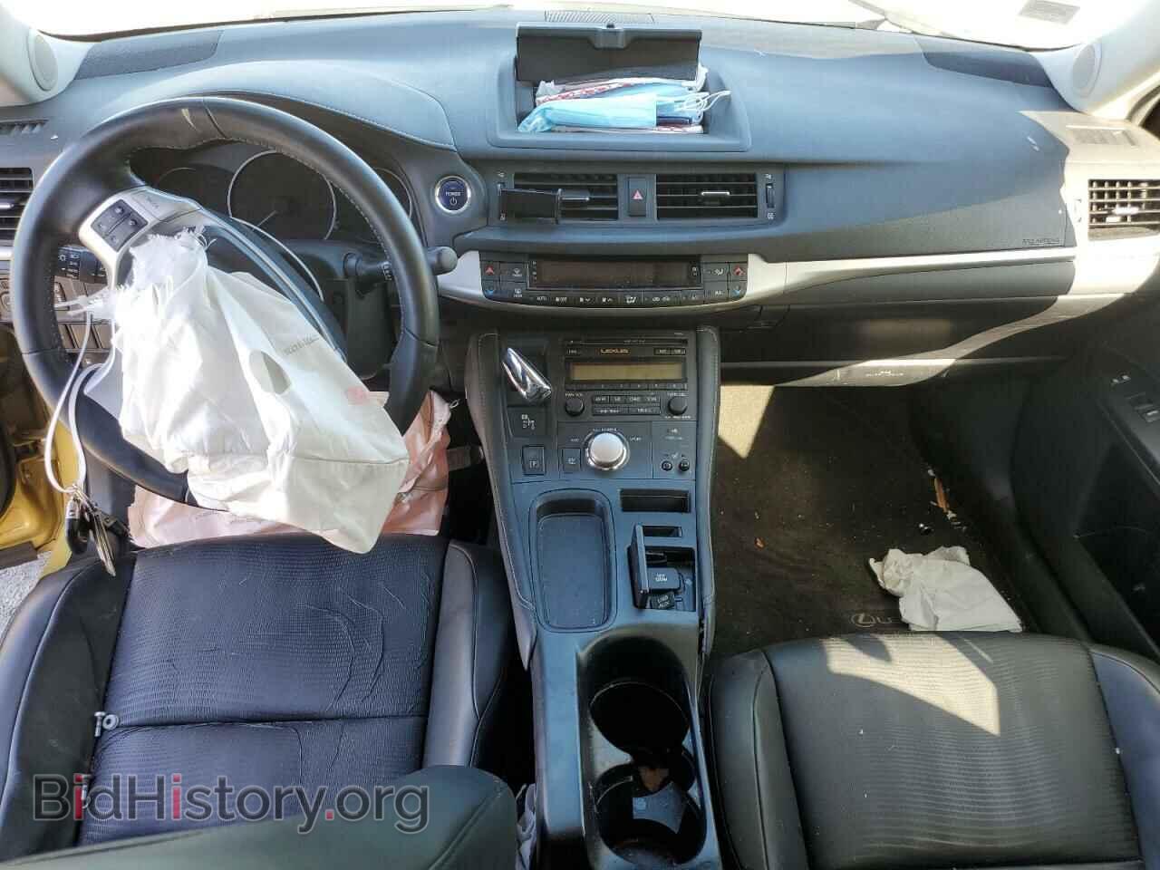 2012 LEXUS CT 200 - VIN: JTHKD5BH3C2064103 - Фото 8