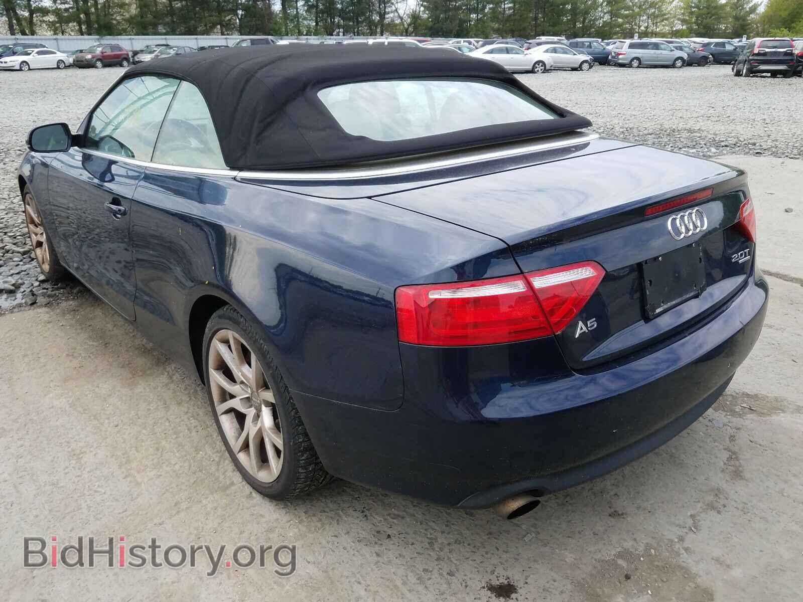 2011 AUDI A5 - VIN: WAUCFAFH3BN018316 - Фото 3