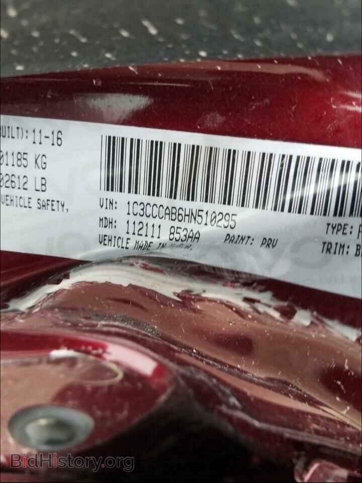 2017 CHRYSLER 200 - VIN: 1C3CCCAB6HN510295 - Фото 10