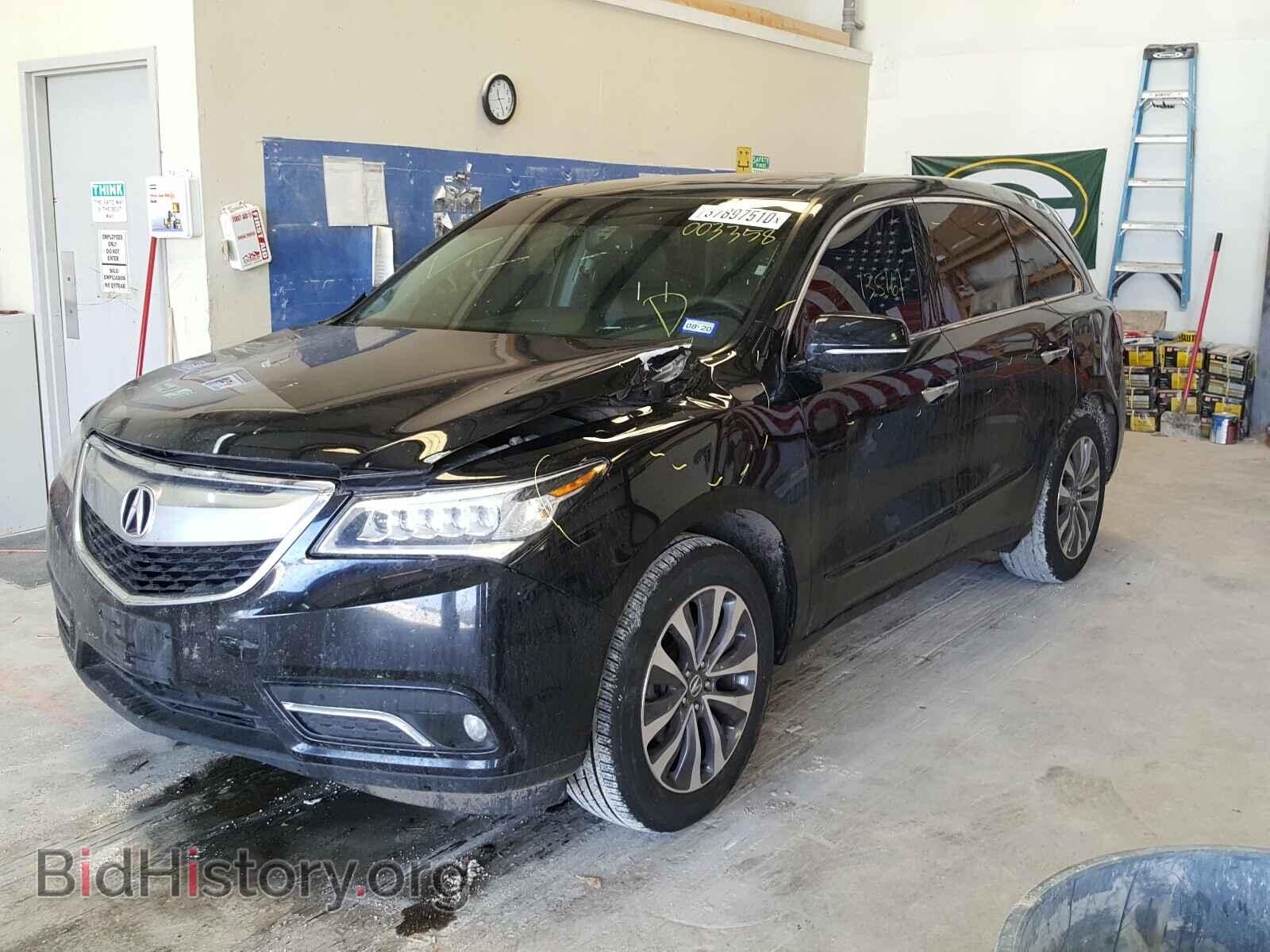 2015 ACURA MDX - VIN: 5FRYD3H40FB003358 - Фото 2