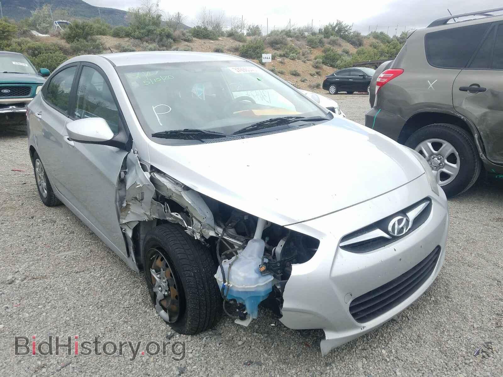 Photo KMHCT4AE3CU183604 - HYUNDAI ACCENT 2012