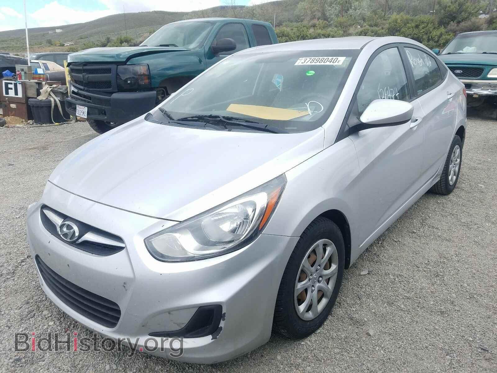 2012 HYUNDAI ACCENT - VIN: KMHCT4AE3CU183604 - Фото 2