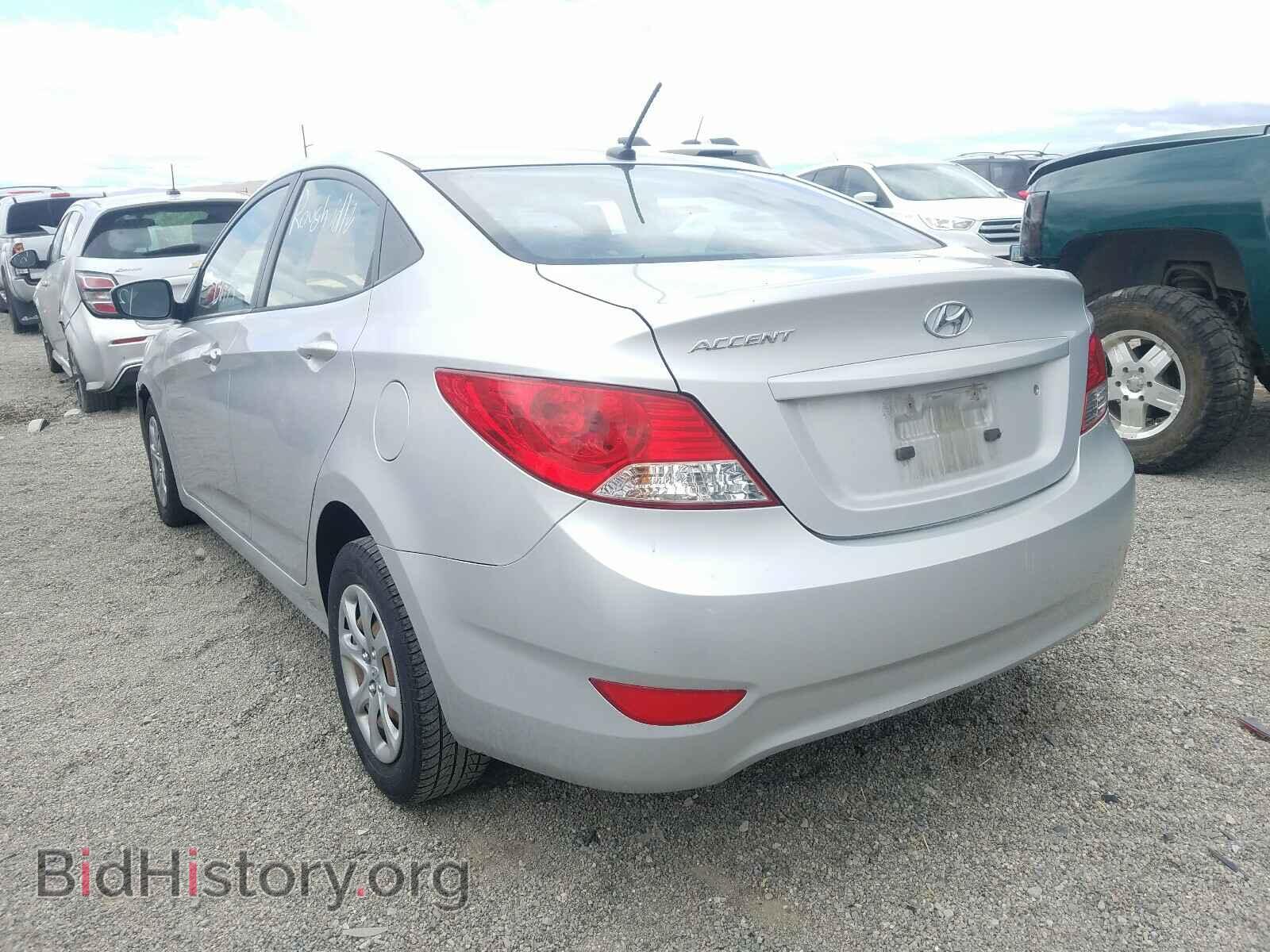 2012 HYUNDAI ACCENT - VIN: KMHCT4AE3CU183604 - Фото 3