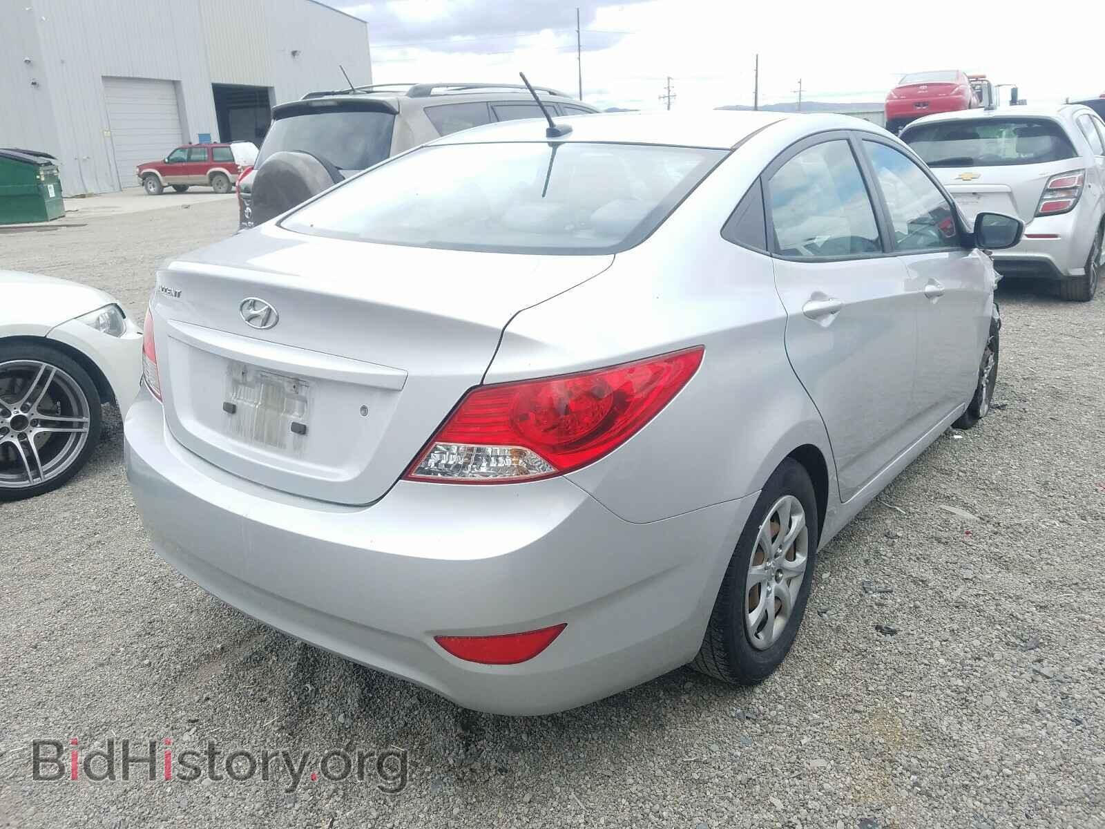2012 HYUNDAI ACCENT - VIN: KMHCT4AE3CU183604 - Фото 4