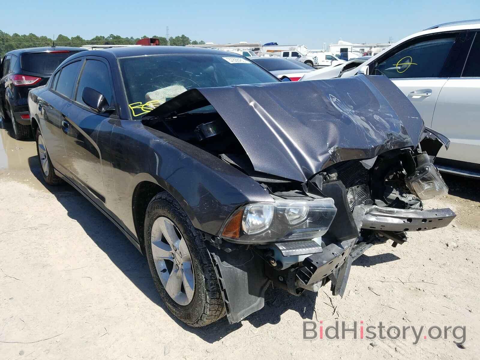 Photo 2C3CDXBG6EH286187 - DODGE CHARGER 2014