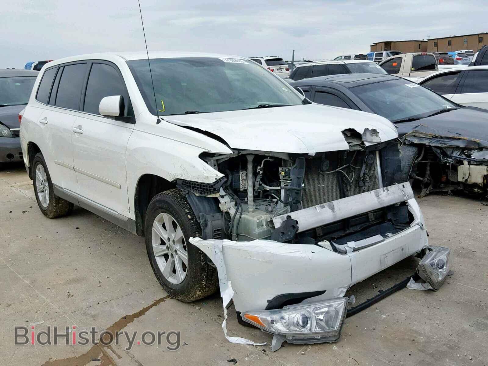 Photo 5TDZA3EH3BS011255 - TOYOTA HIGHLANDER 2011