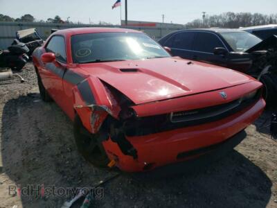 2010 Dodge CHALLENGER, красный — VIN 2B3CJ4DV2AH321091, Copart