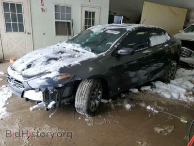 2015 Dodge DART SXT, gray — VIN 1C3CDFBB8FD112747, Copart