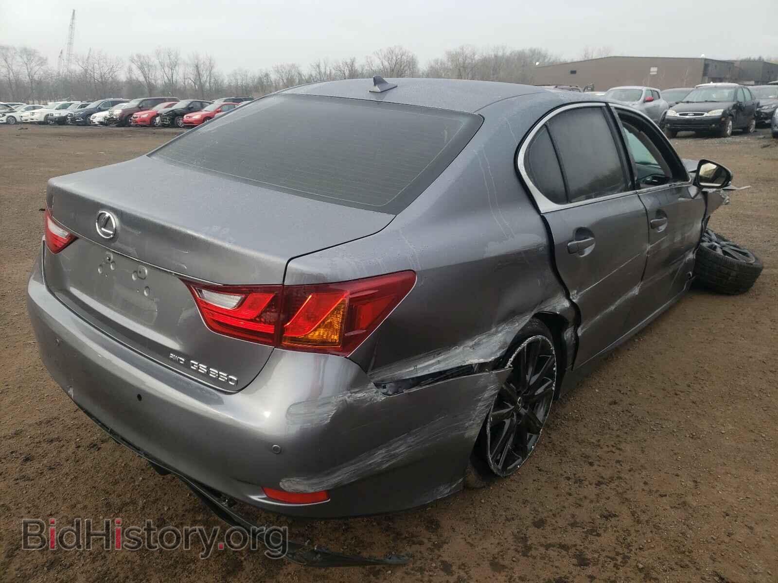 2013 LEXUS GS350 - VIN: JTHCE1BL3D5005647 - Фото 4