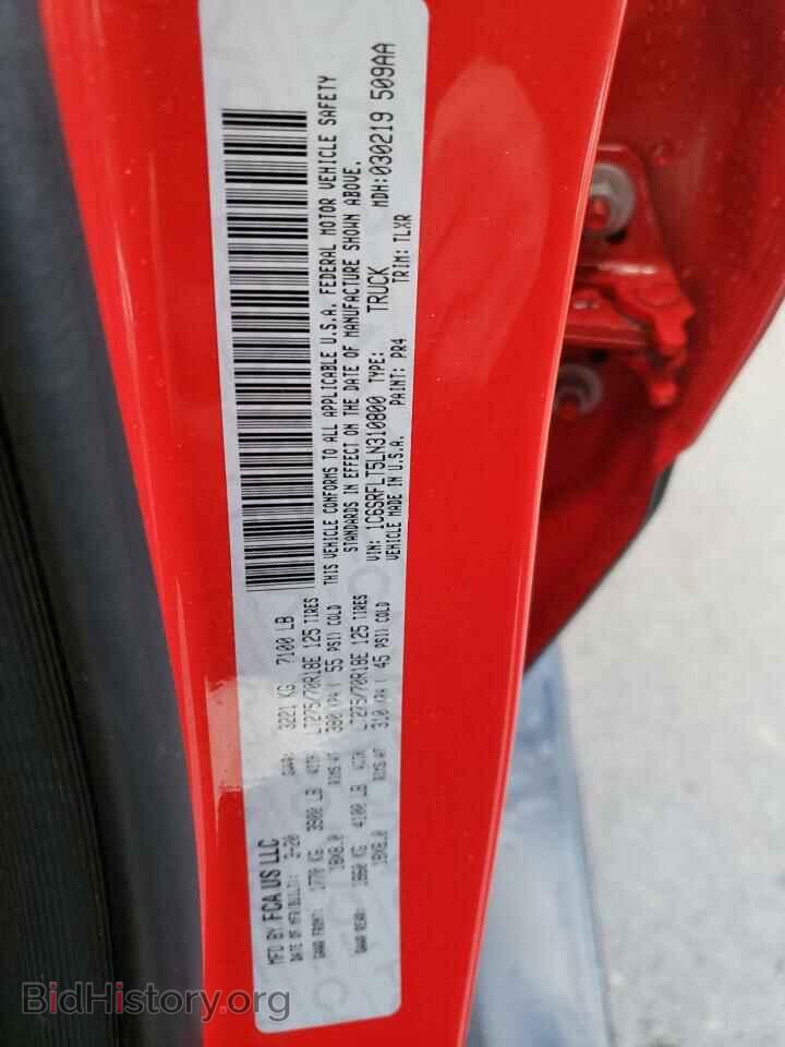 2020 RAM 1500 - VIN: 1C6SRFLT5LN310800 - Фото 12