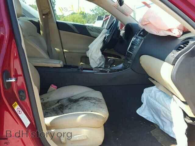 2008 LEXUS IS250 - VIN: JTHBK262385068569 - Фото 5