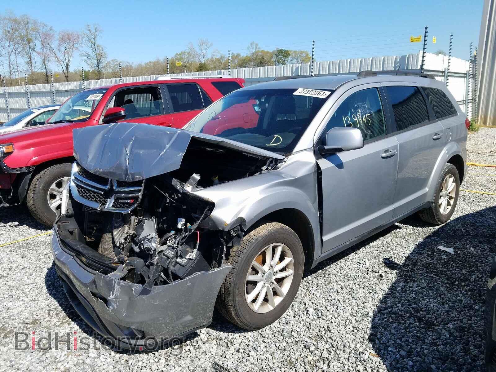 2015 DODGE JOURNEY - VIN: 3C4PDCBB3FT577104 - Фото 2