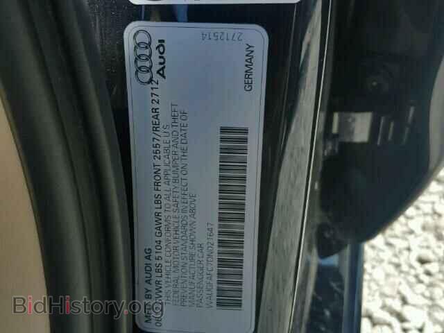 2013 AUDI A6 - VIN: WAUGFAFC7DN021647 - Фото 10