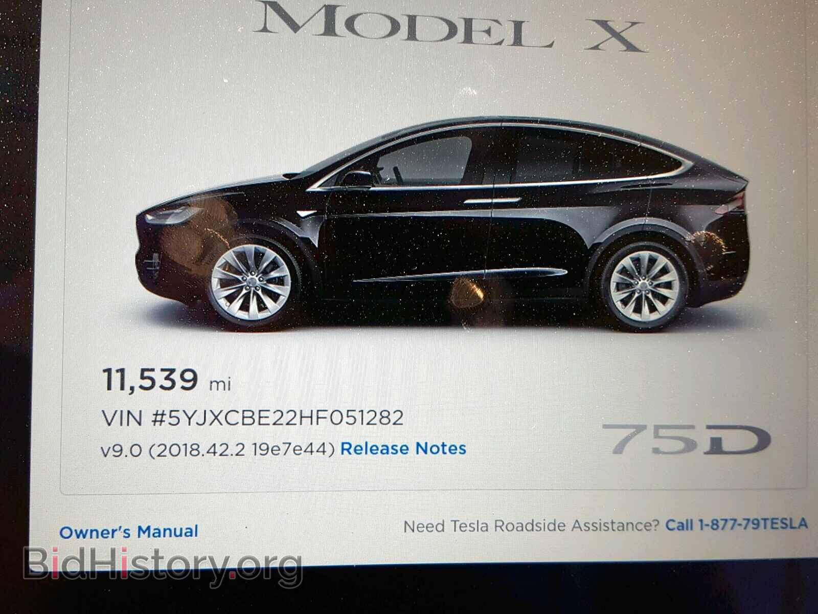 2017 TESLA MODEL X - VIN: 5YJXCBE22HF051282 - Photo 8