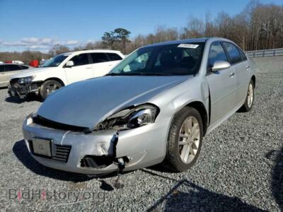 2010 Chevrolet IMPALA Impala LTZ, серебристый — VIN 2G1WC5EM3A1161967, Copart
