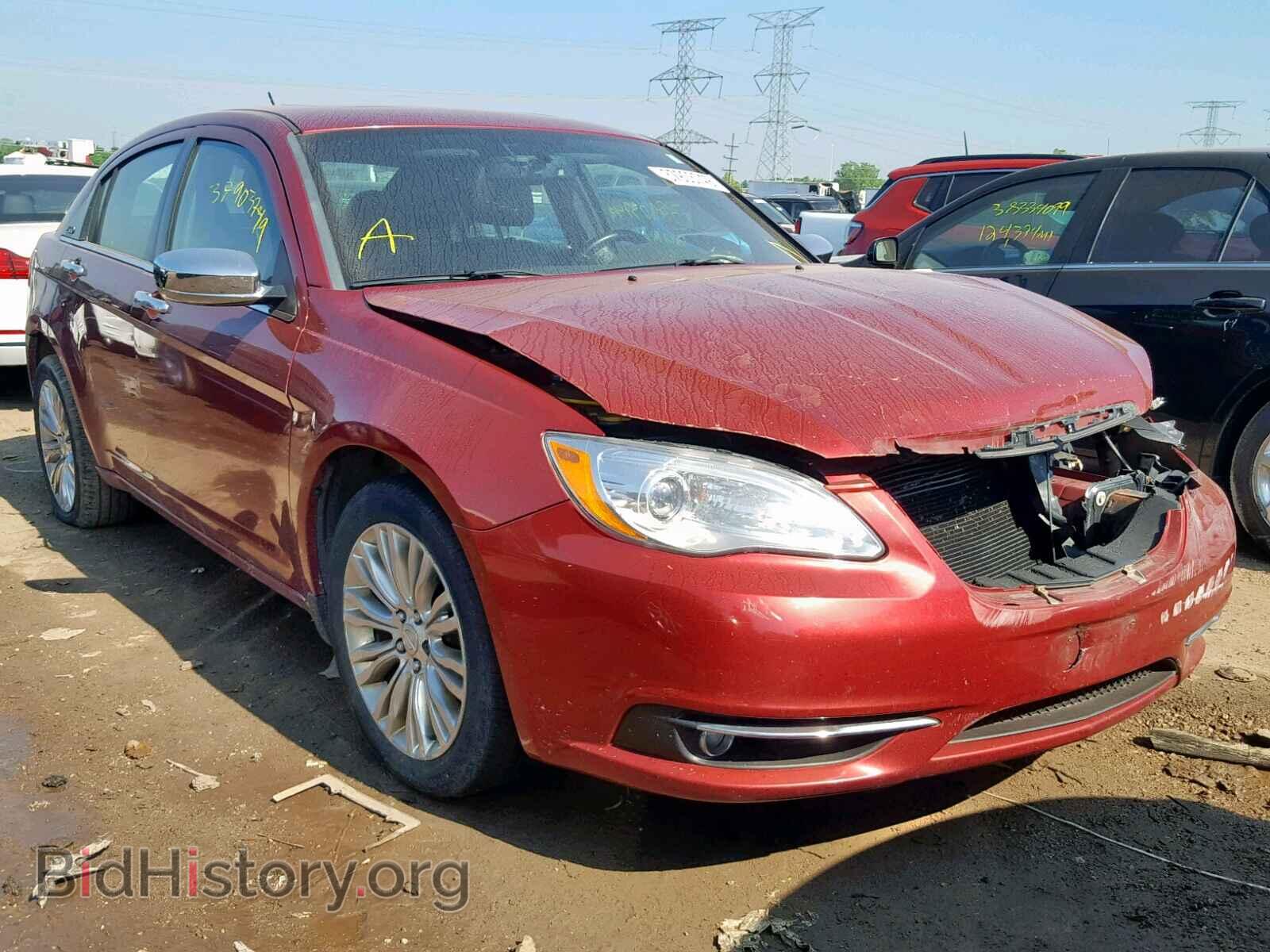 Фотография 1C3CCBCG7CN114775 - CHRYSLER 200 2012