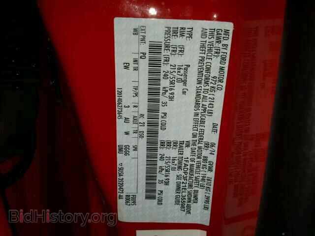 2014 FORD FOCUS - VIN: 1FADP3F21EL355987 - Фото 10