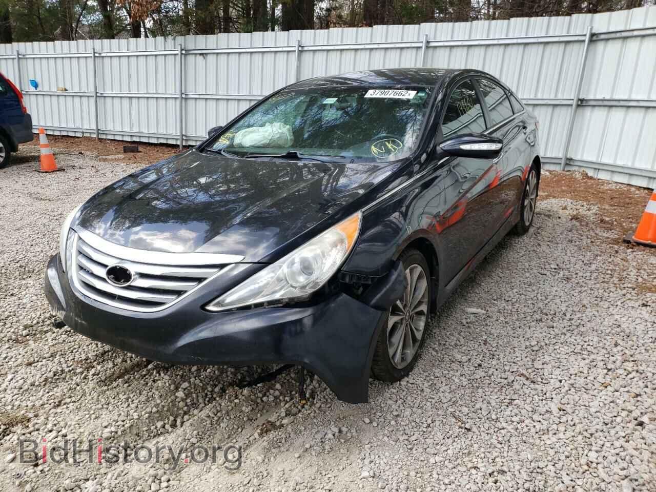 2014 HYUNDAI SONATA - VIN: 5NPEC4AC1EH880908 - Фото 2