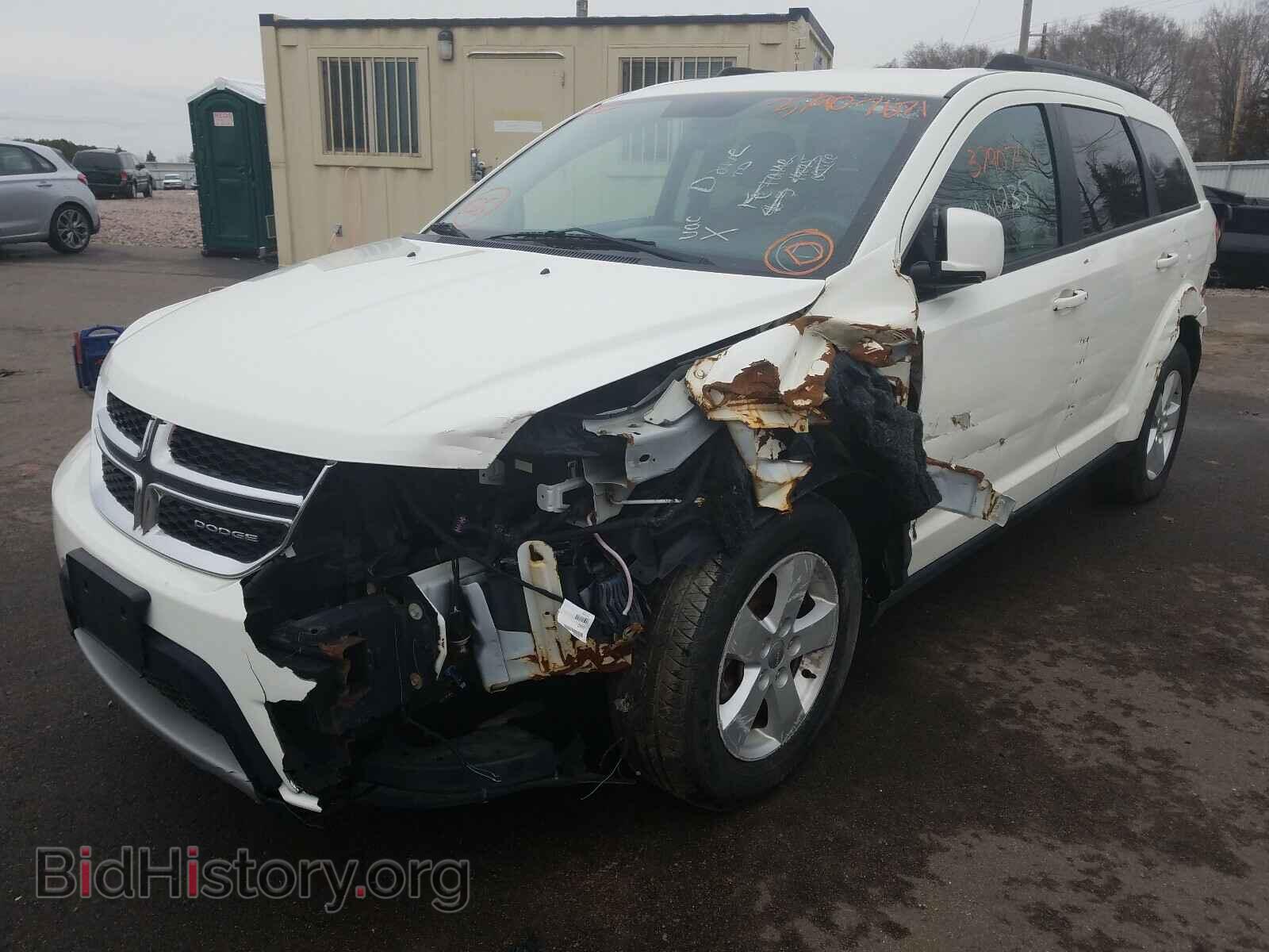 2012 DODGE JOURNEY - VIN: 3C4PDCBG7CT199537 - Фото 2