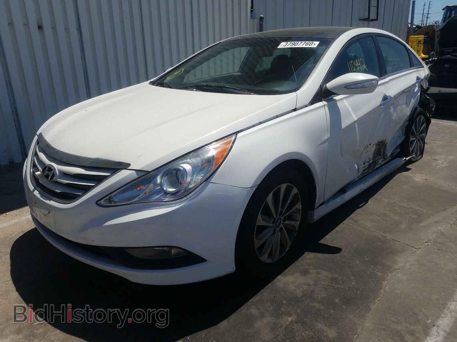 2014 HYUNDAI SONATA - VIN: 5NPEC4AC0EH841114 - Фото 2