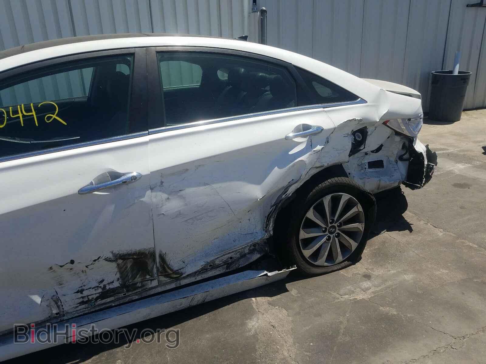 2014 HYUNDAI SONATA - VIN: 5NPEC4AC0EH841114 - Фото 9