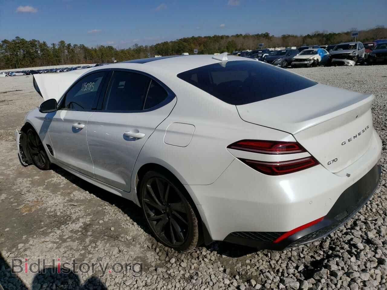2023 GENESIS G70 BASE - VIN: KMTG34TA7PU115085 - Photo 2