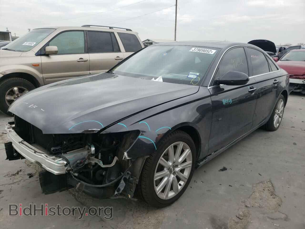 2014 AUDI A6 - VIN: WAUGFAFC4EN060990 - Фото 2