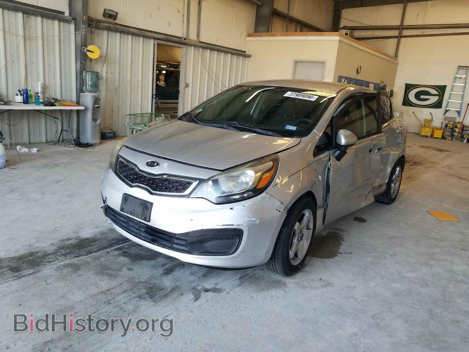 2012 KIA RIO - VIN: KNADN4A38C6070573 - Фото 2