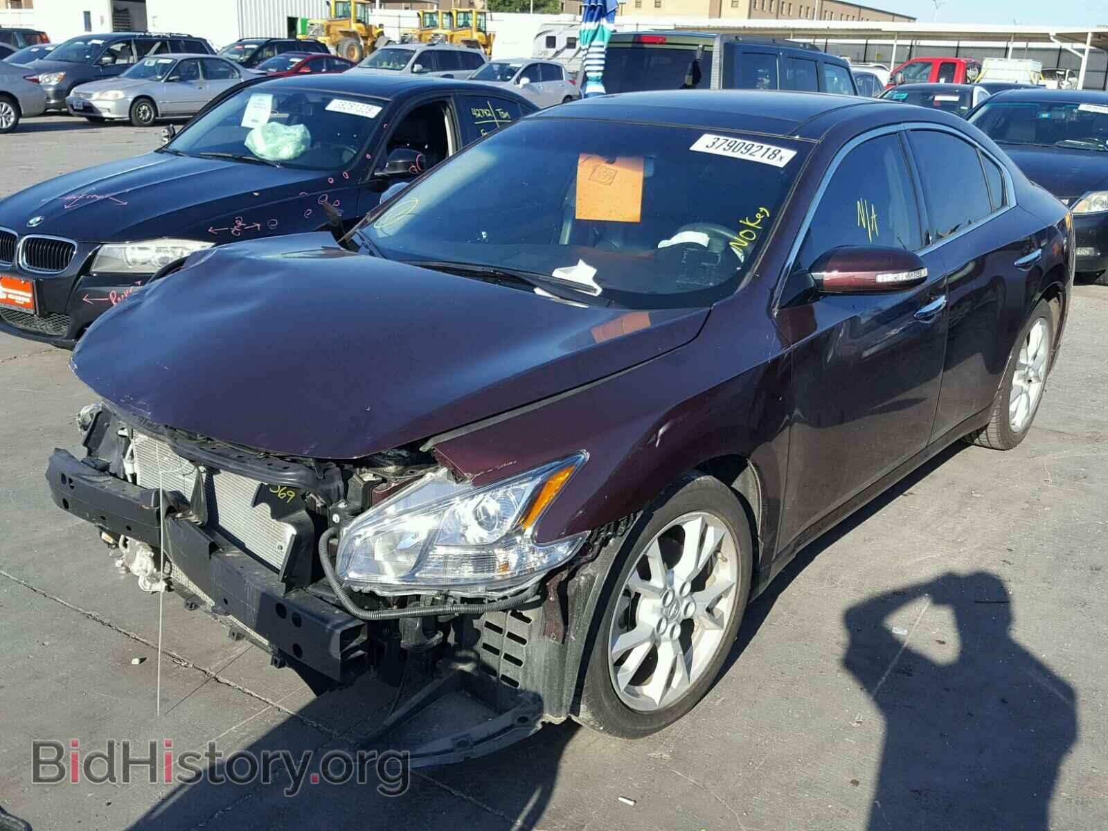 2014 NISSAN MAXIMA S - VIN: 1N4AA5AP1EC499011 - Фото 2
