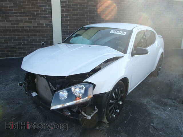 2014 DODGE AVENGER - VIN: 1C3CDZAB9EN222072 - Фото 2