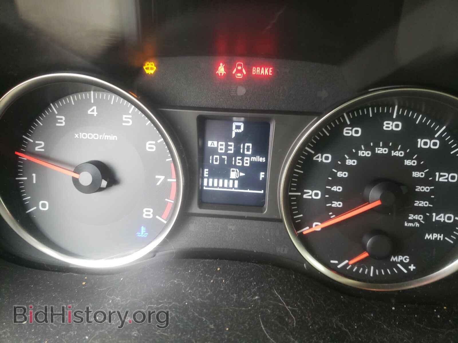 2014 SUBARU XV - VIN: JF2GPAKC7E8201346 - Фото 8