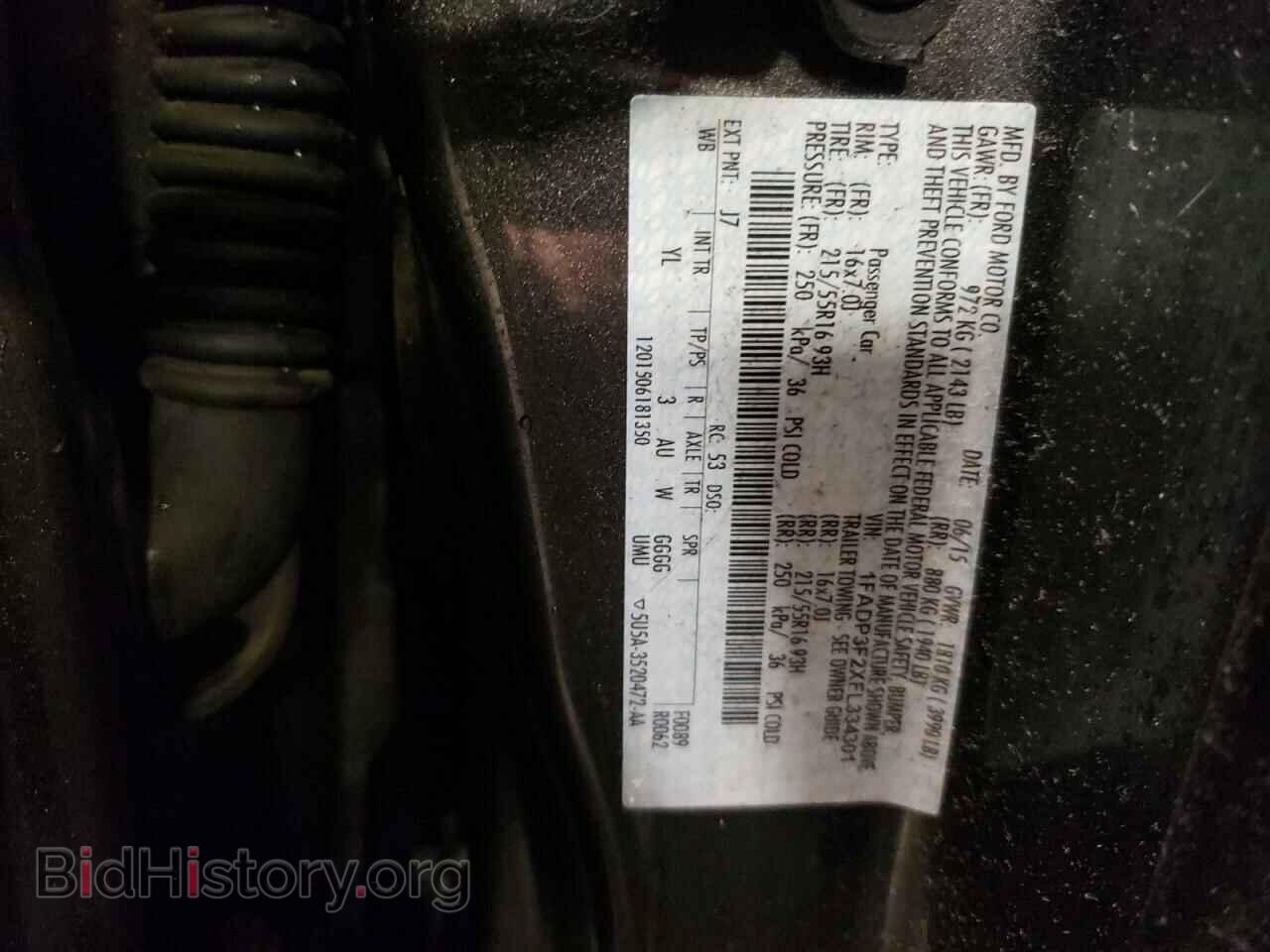 2015 FORD FOCUS - VIN: 1FADP3F2XFL334301 - Photo 12