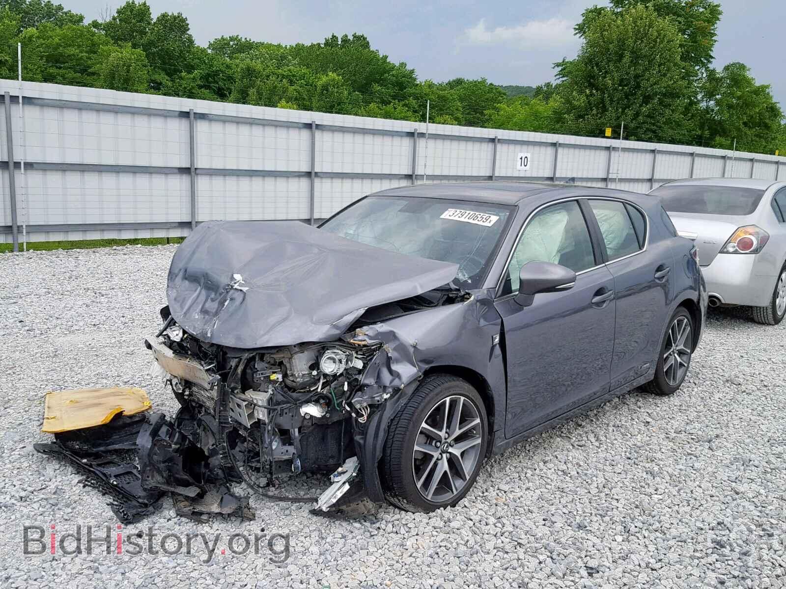 2014 LEXUS CT 200 - VIN: JTHKD5BH9E2191151 - Фото 2