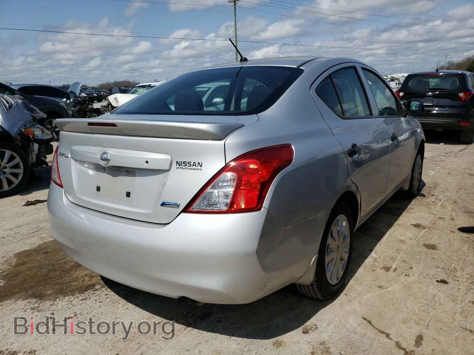 2014 NISSAN VERSA - VIN: 3N1CN7AP5EL848083 - Фото 4