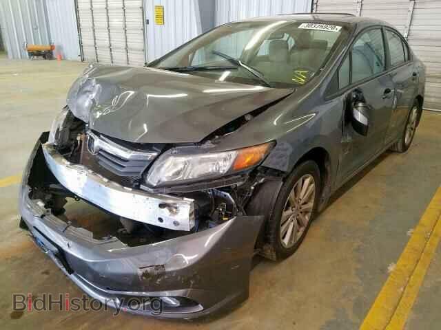 2012 HONDA CIVIC - VIN: 19XFB2F82CE362811 - Фото 2