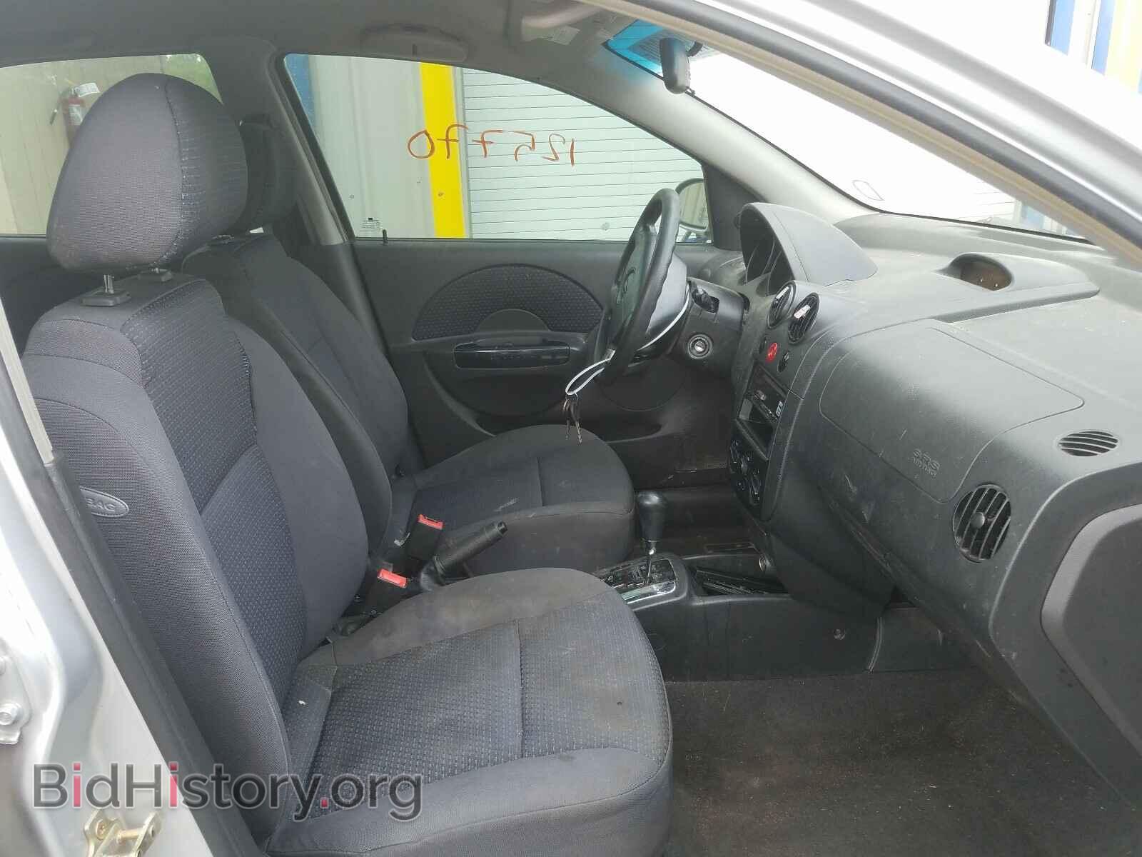 2006 CHEVROLET AVEO - VIN: KL1TD56676B622691 - Фото 5