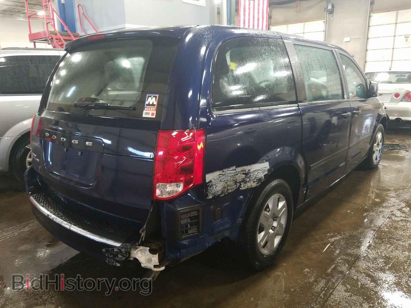 2012 DODGE CARAVAN - VIN: 2C4RDGBG9CR220617 - Фото 4
