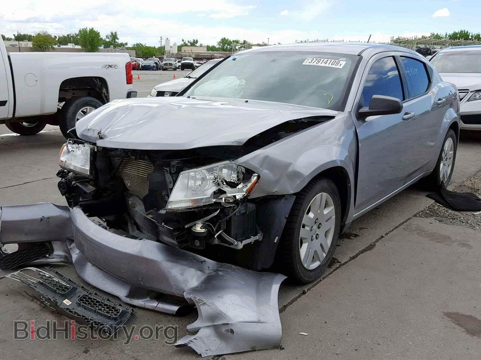 2013 DODGE AVENGER - VIN: 1C3CDZAB3DN588091 - Фото 2