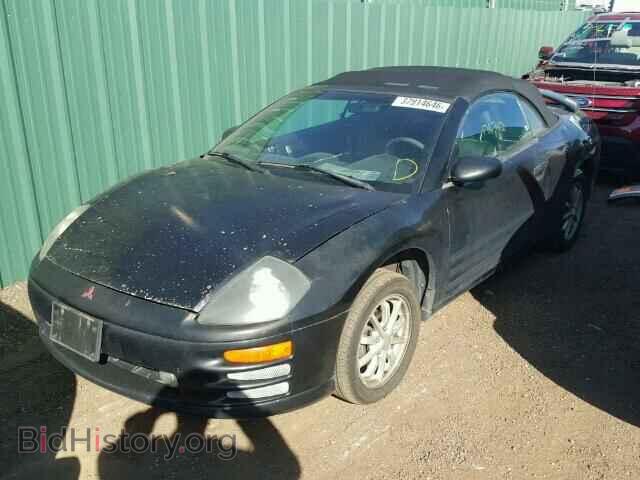 2001 MITSUBISHI ECLIPSE - VIN: 4A3AE35G81E009074 - Фото 2