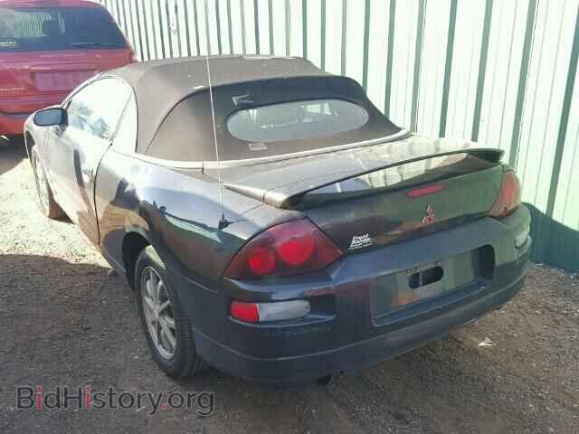 2001 MITSUBISHI ECLIPSE - VIN: 4A3AE35G81E009074 - Фото 3