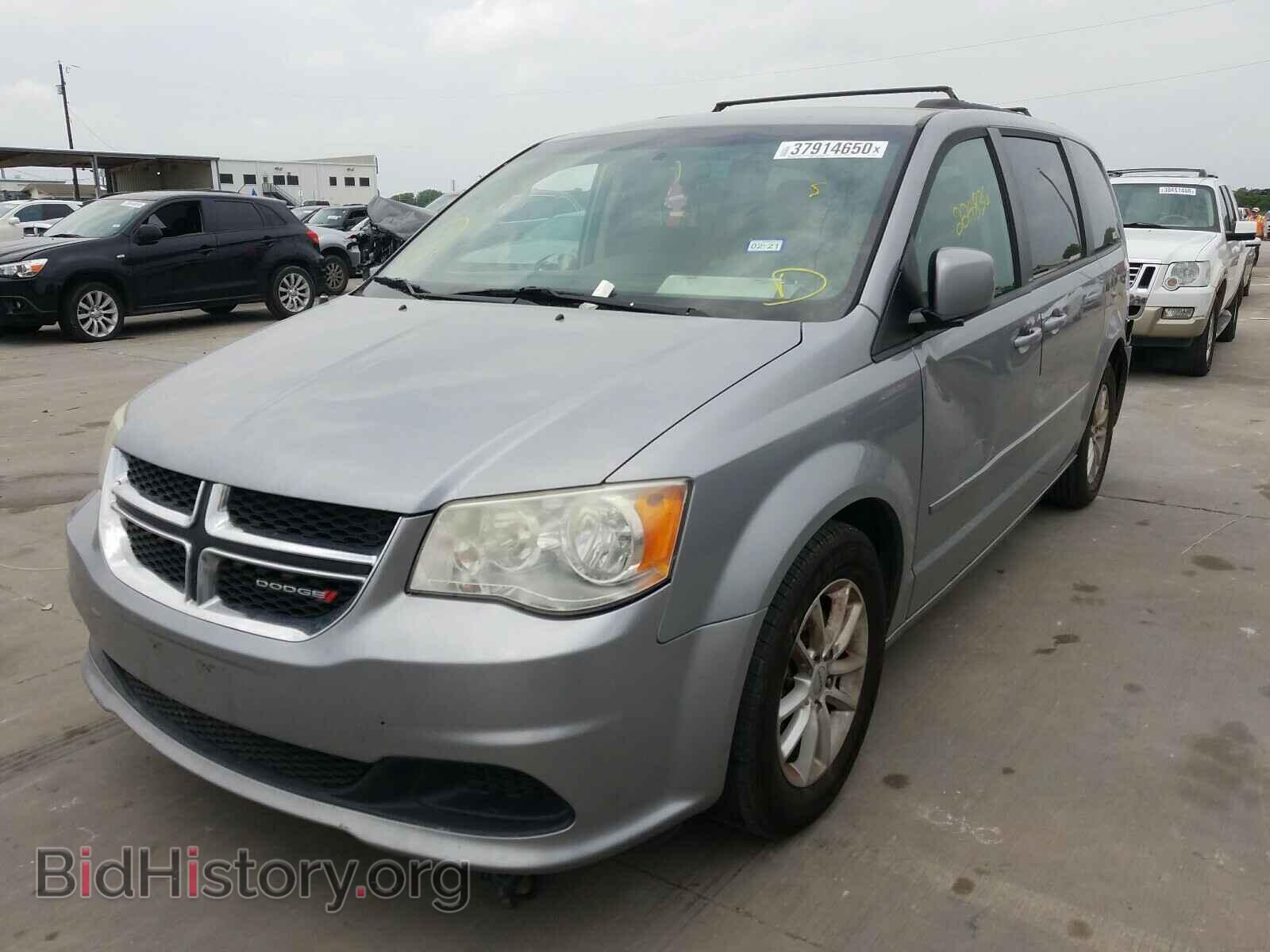 2014 DODGE CARAVAN - VIN: 2C4RDGCG4ER178925 - Фото 2
