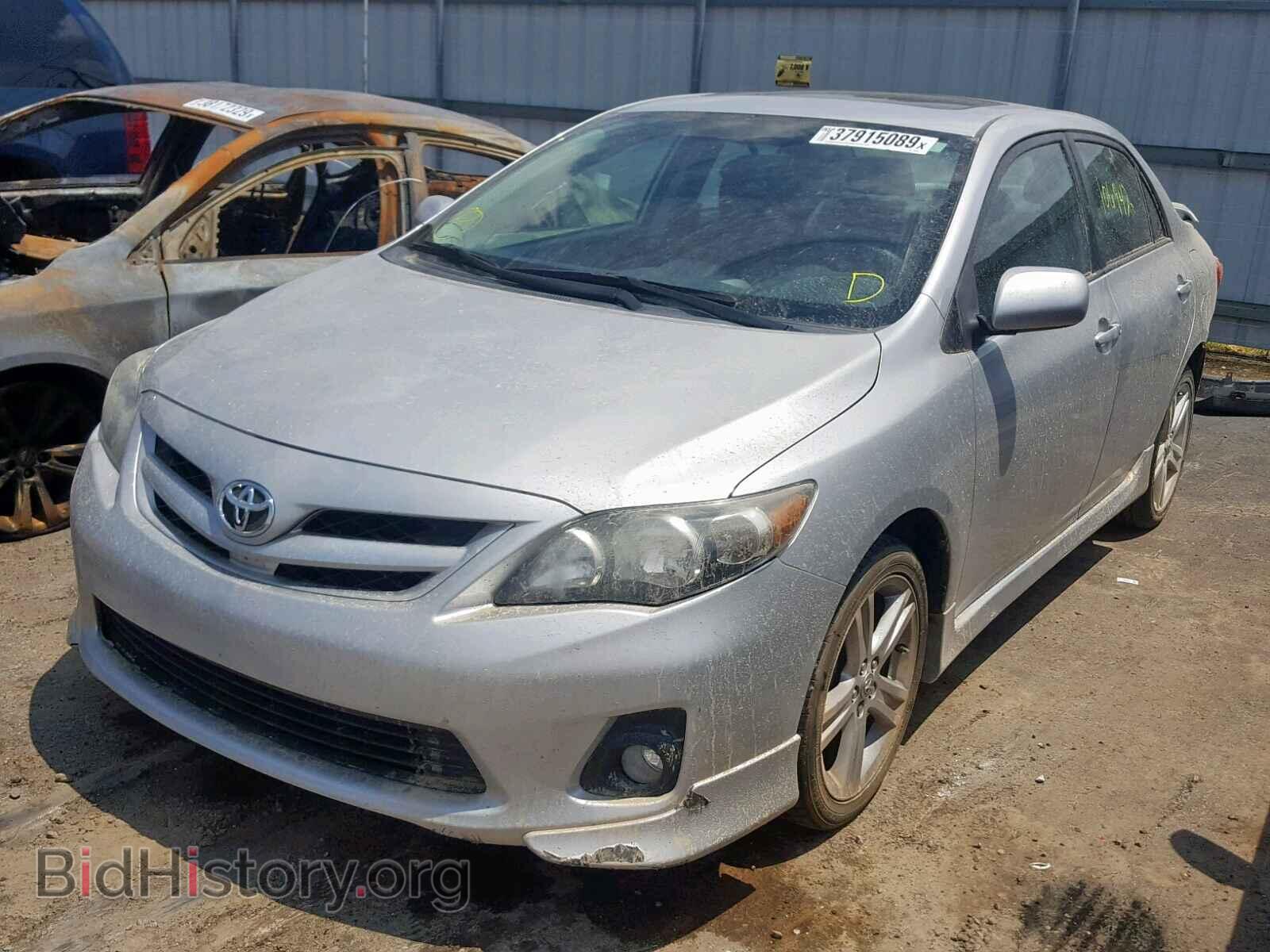 2013 TOYOTA COROLLA BA - VIN: 5YFBU4EE3DP200066 - Фото 2