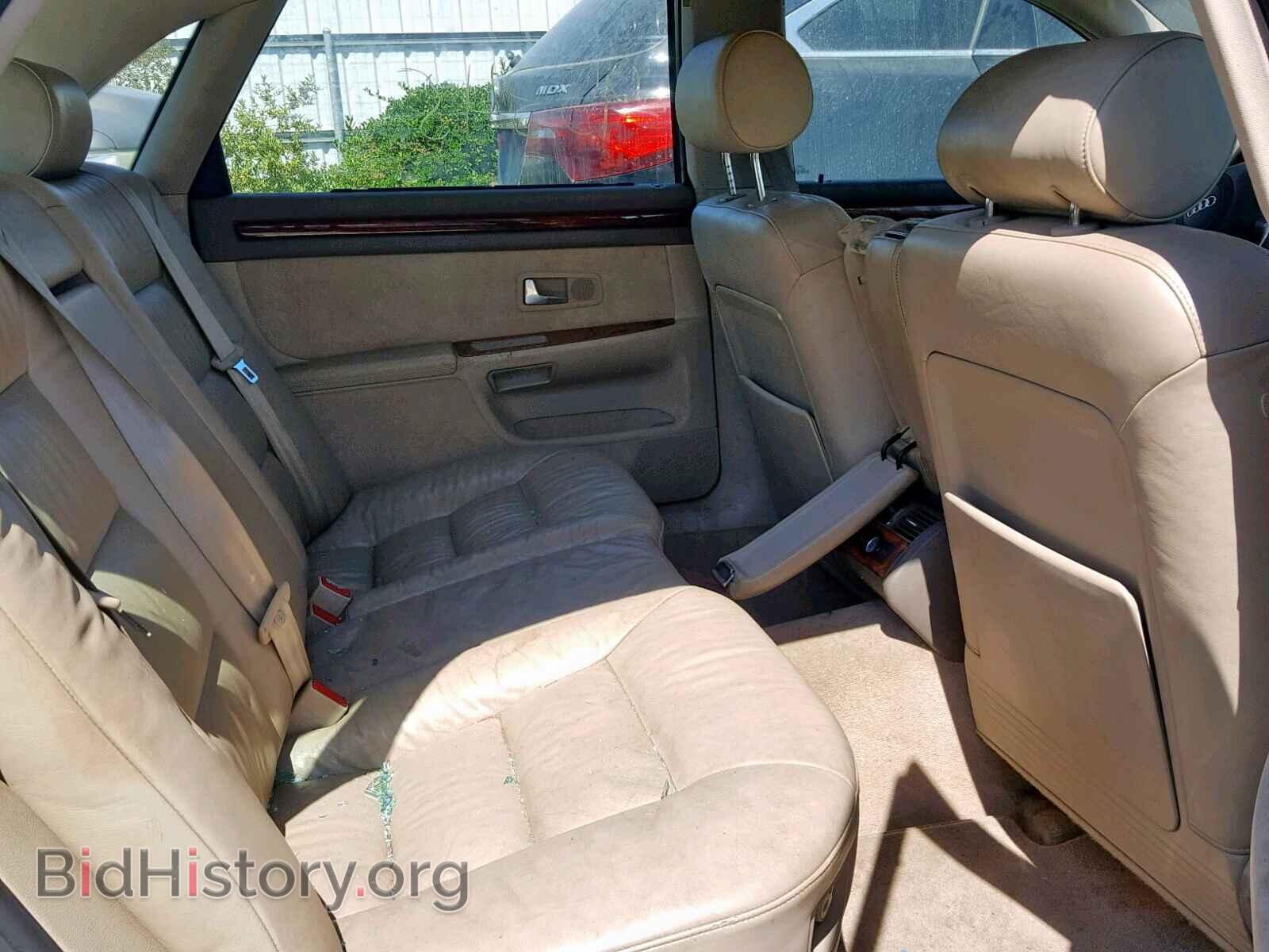 2000 AUDI A8 - VIN: WAUFL54D5YN010563 - Фото 6