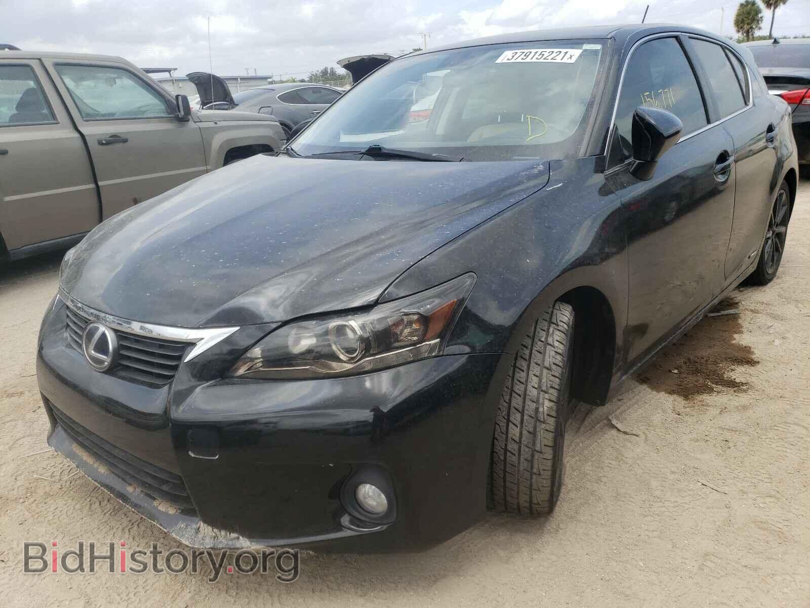 2012 LEXUS CT 200 - VIN: JTHKD5BH2C2060916 - Фото 2